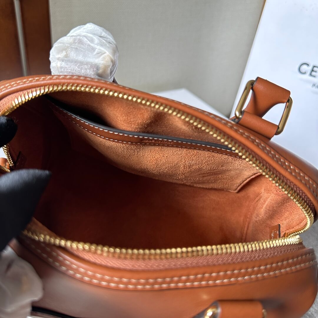 Ce1i*e Small Boston Bag in Smooth Calfskin
