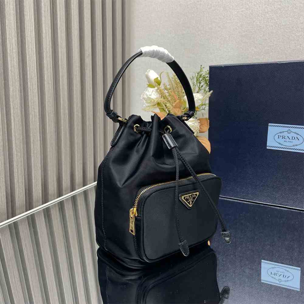 Pra*a Duet Re-Nylon bucket bag