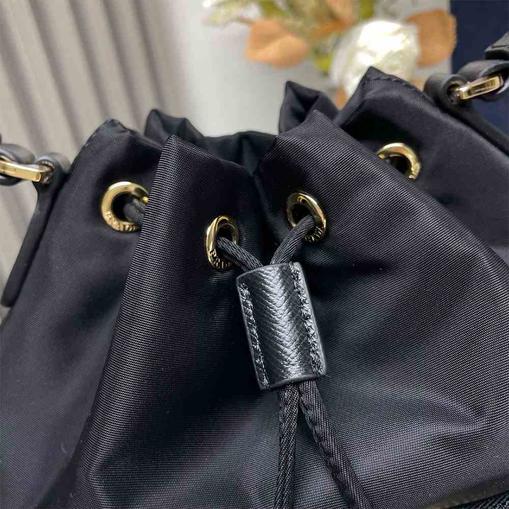 Pra*a Duet Re-Nylon bucket bag