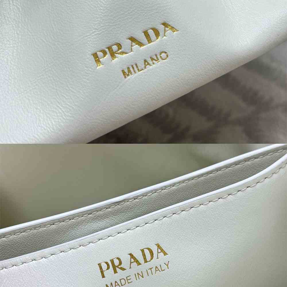 Small Pra*a Dada nappa leather bag