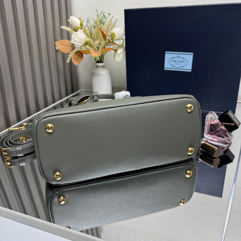 Pra*a Galleria medium Saffiano leather bag(HIGH-END GRADE)