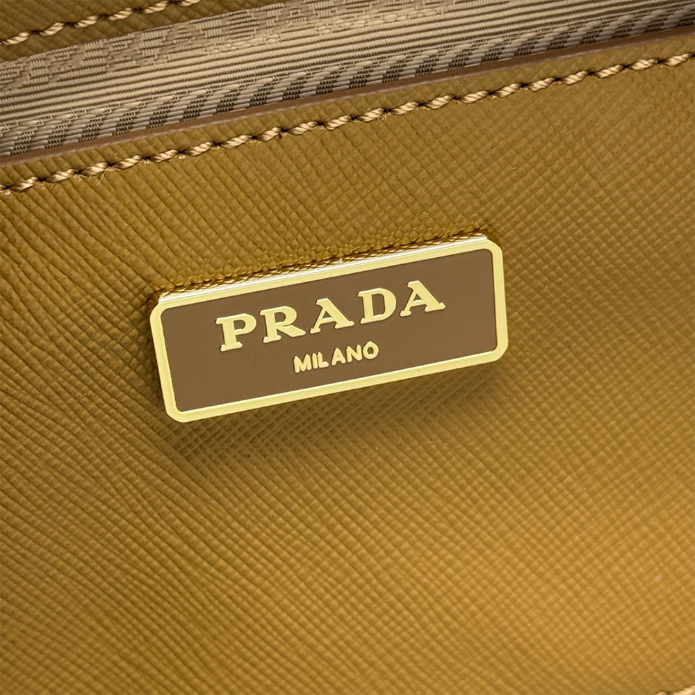 Pra*a Galleria medium Saffiano leather bag(HIGH-END GRADE)