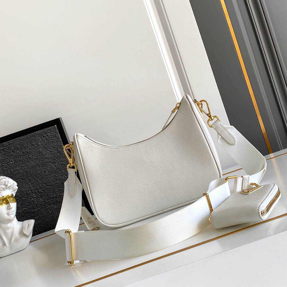 Pra*a Re-Edition 2005 Saffiano leather bag