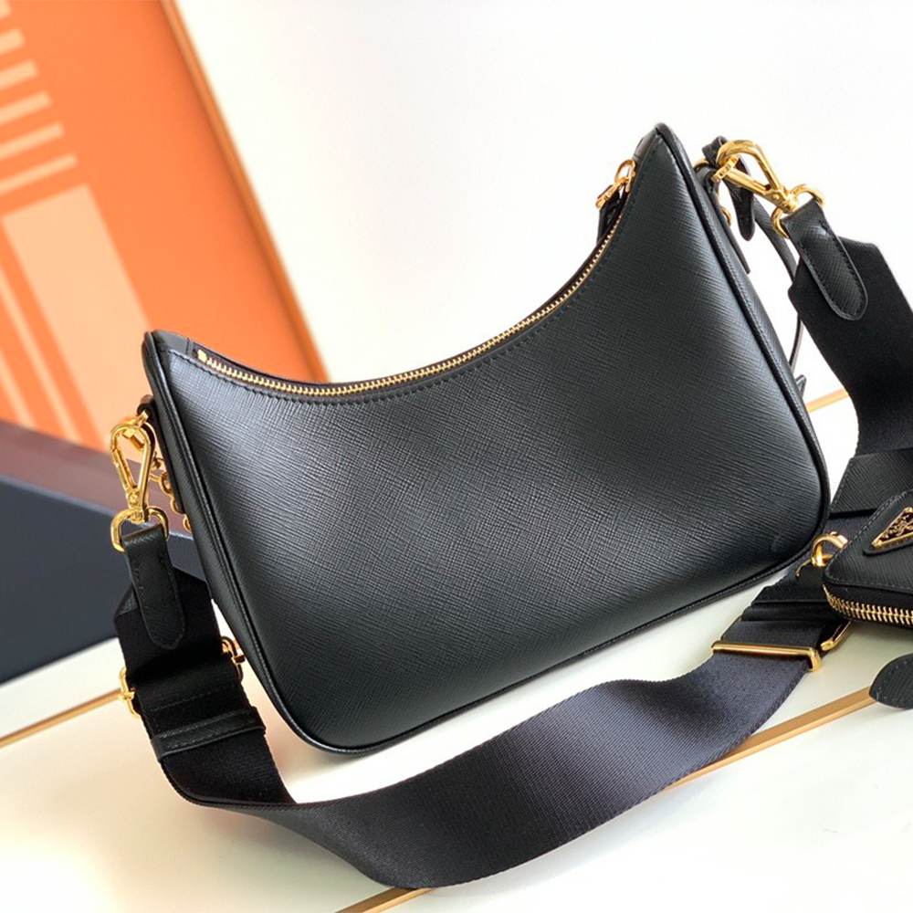 Pra*a Re-Edition 2005 Saffiano leather bag