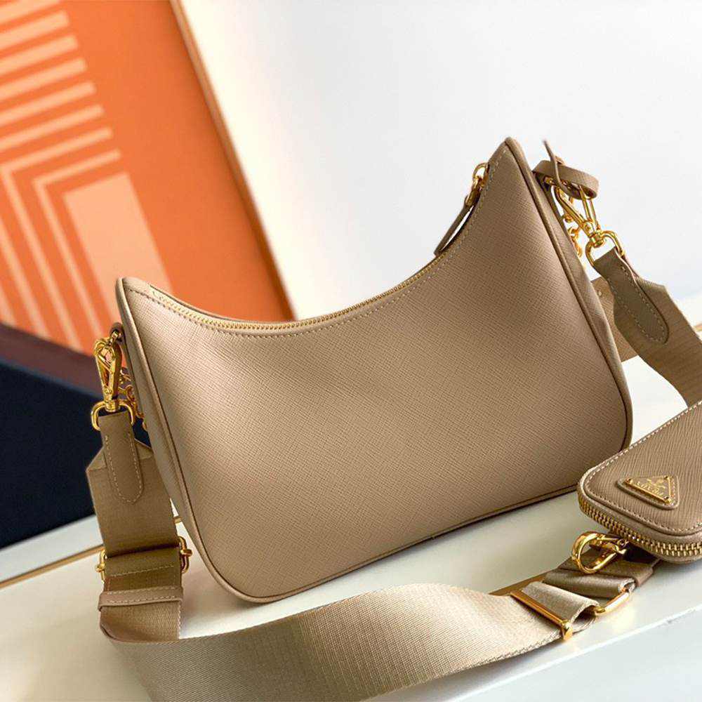 Pra*a Re-Edition 2005 Saffiano leather bag