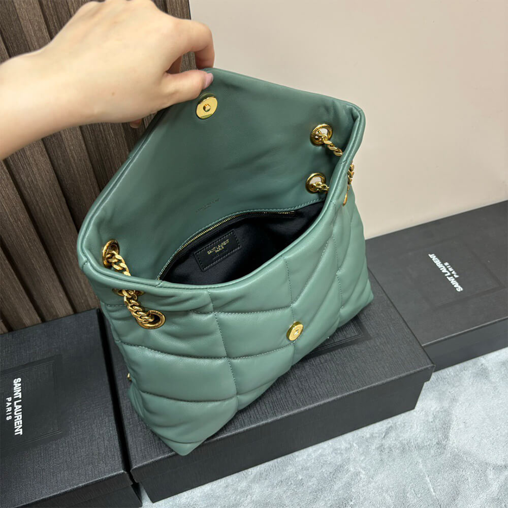 Y51 PUFFER small in suede(HIGH-END GRADE)