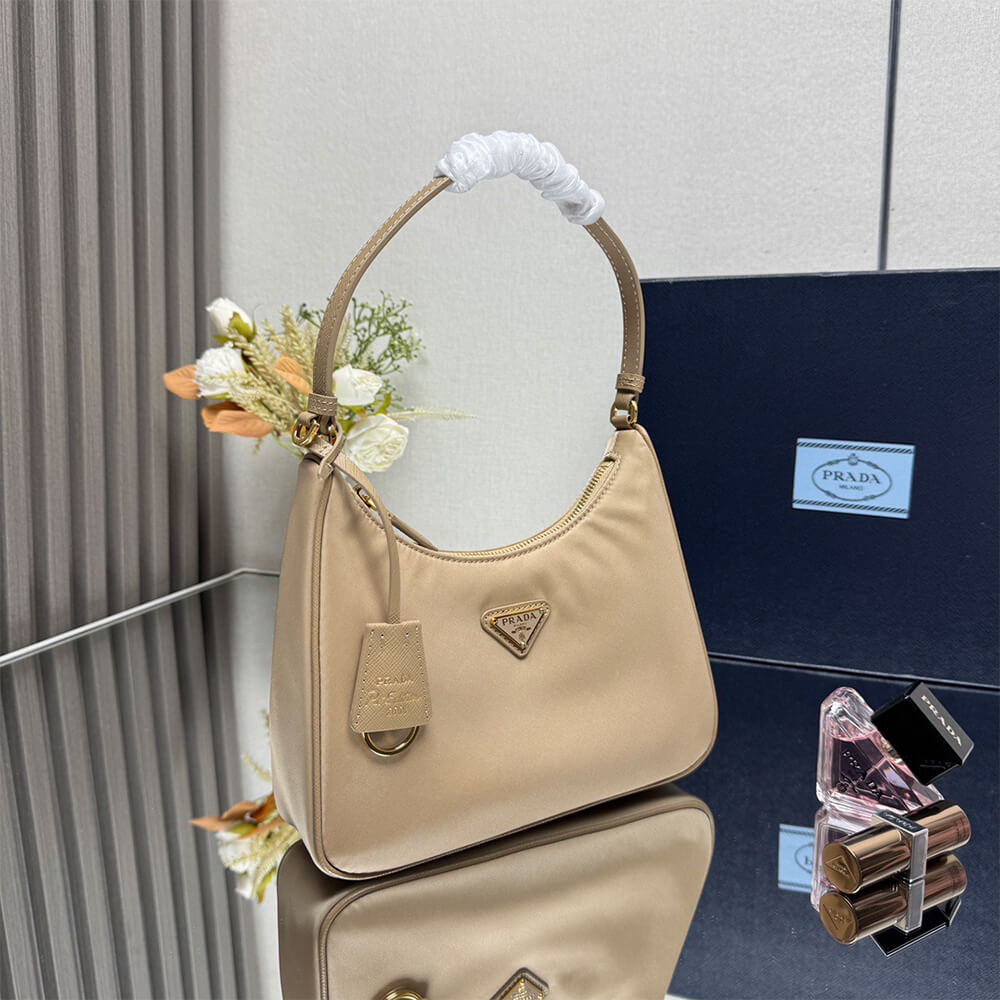 Pra*a Re-Edition 2005 Re-Nylon and Saffiano mini bag