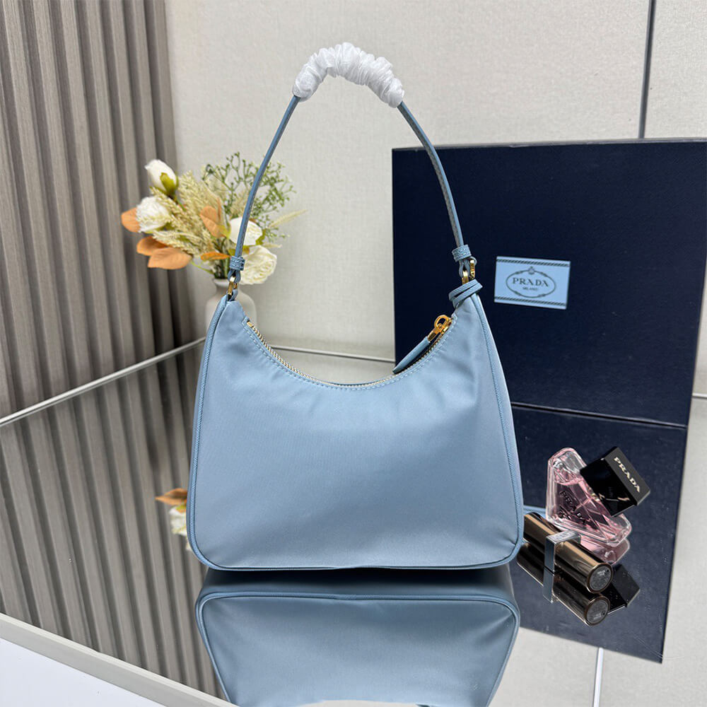 Pra*a Re-Edition 2005 Re-Nylon and Saffiano mini bag