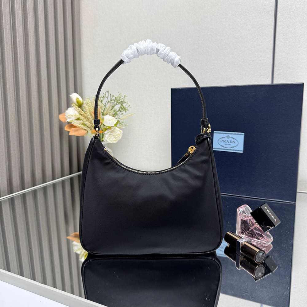 Pra*a Re-Edition 2005 Re-Nylon and Saffiano mini bag