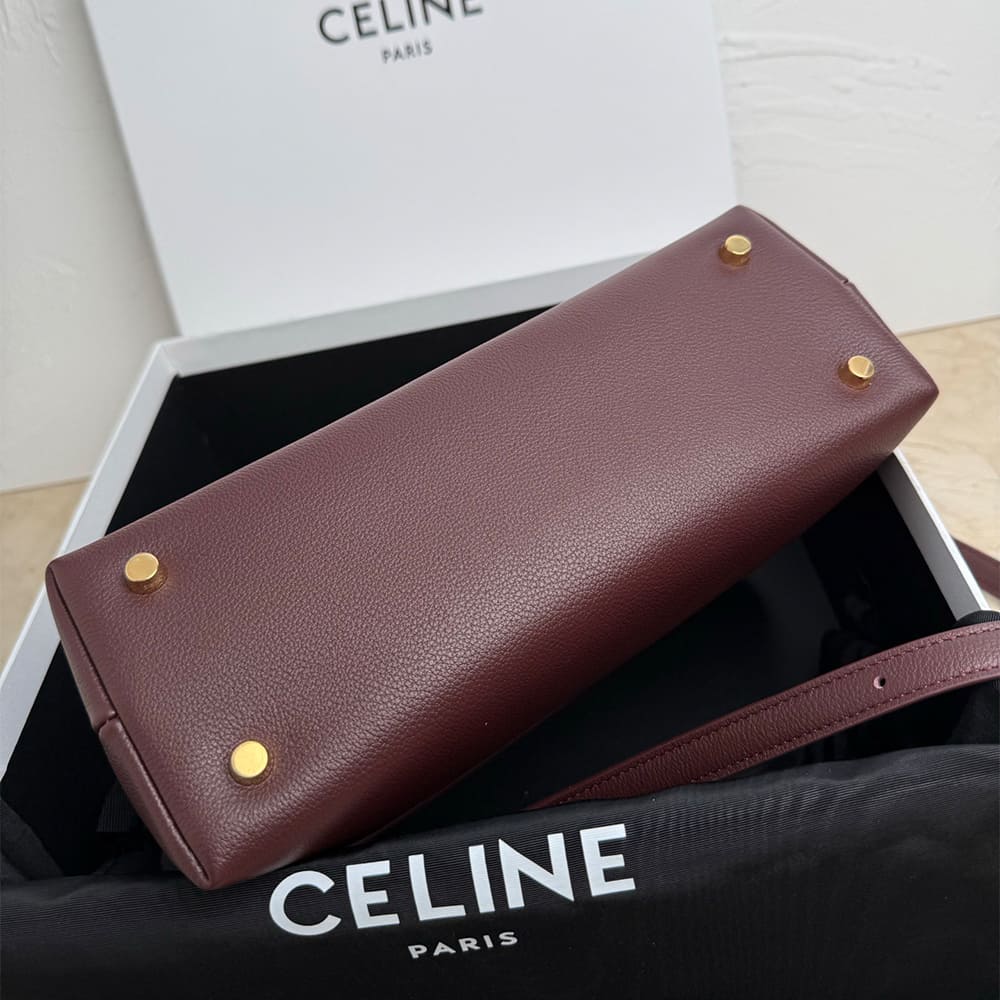 Ce1i*e MEDIUM NINO BAG IN S*pPLE GRAINED CALFSKIN(HIGH-END GRADE)