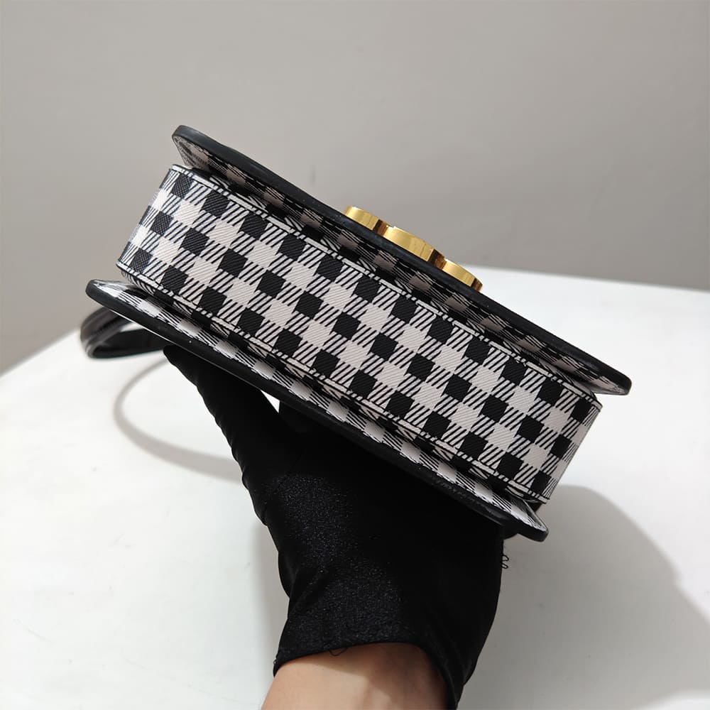 Ce1i*e TEEN GARANCE bag in PATENT CALFSKIN(HIGH-END GRADE)