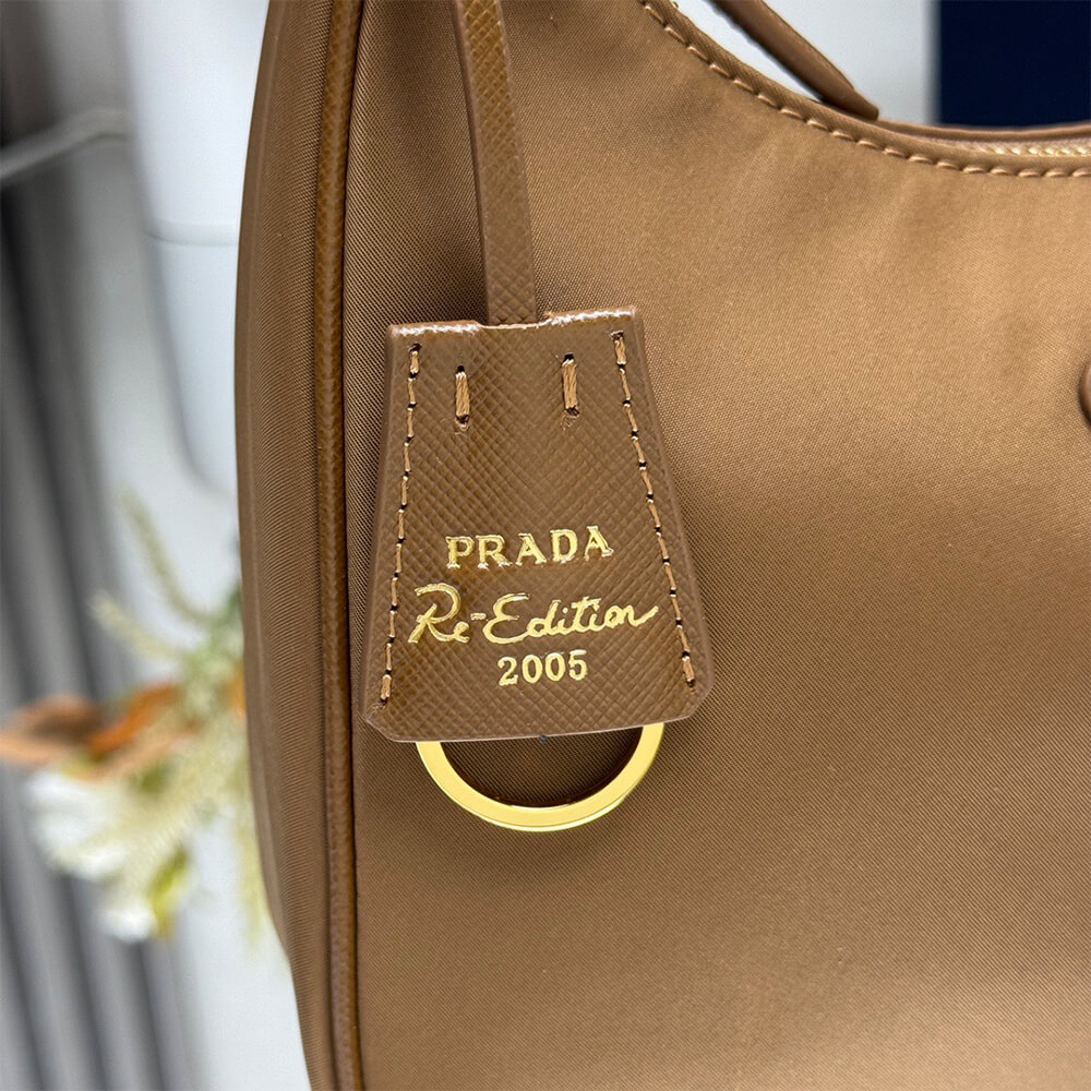 Pra*a Re-Edition 2005 Re-Nylon and Saffiano mini bag