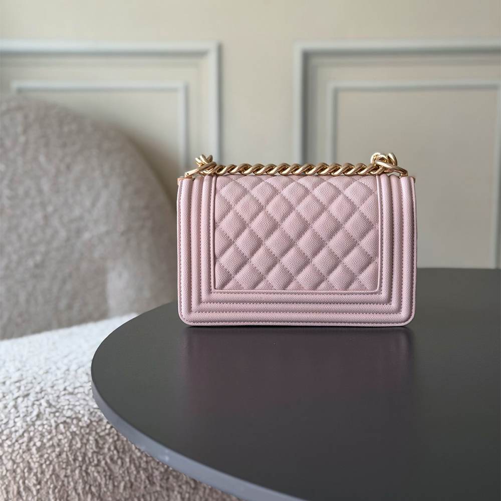 Ch**el Small BOY Ch**el Handbag(HIGH-END GRADE)