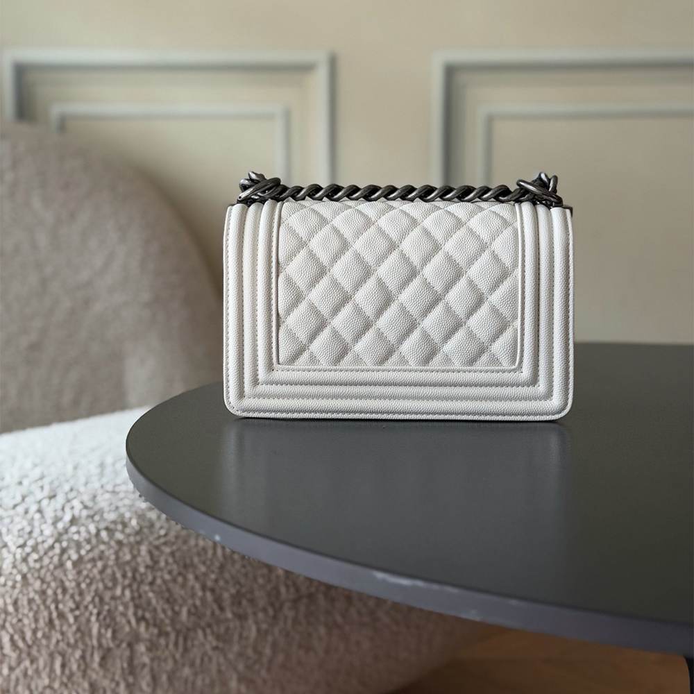Ch**el Small BOY Ch**el Handbag(HIGH-END GRADE)