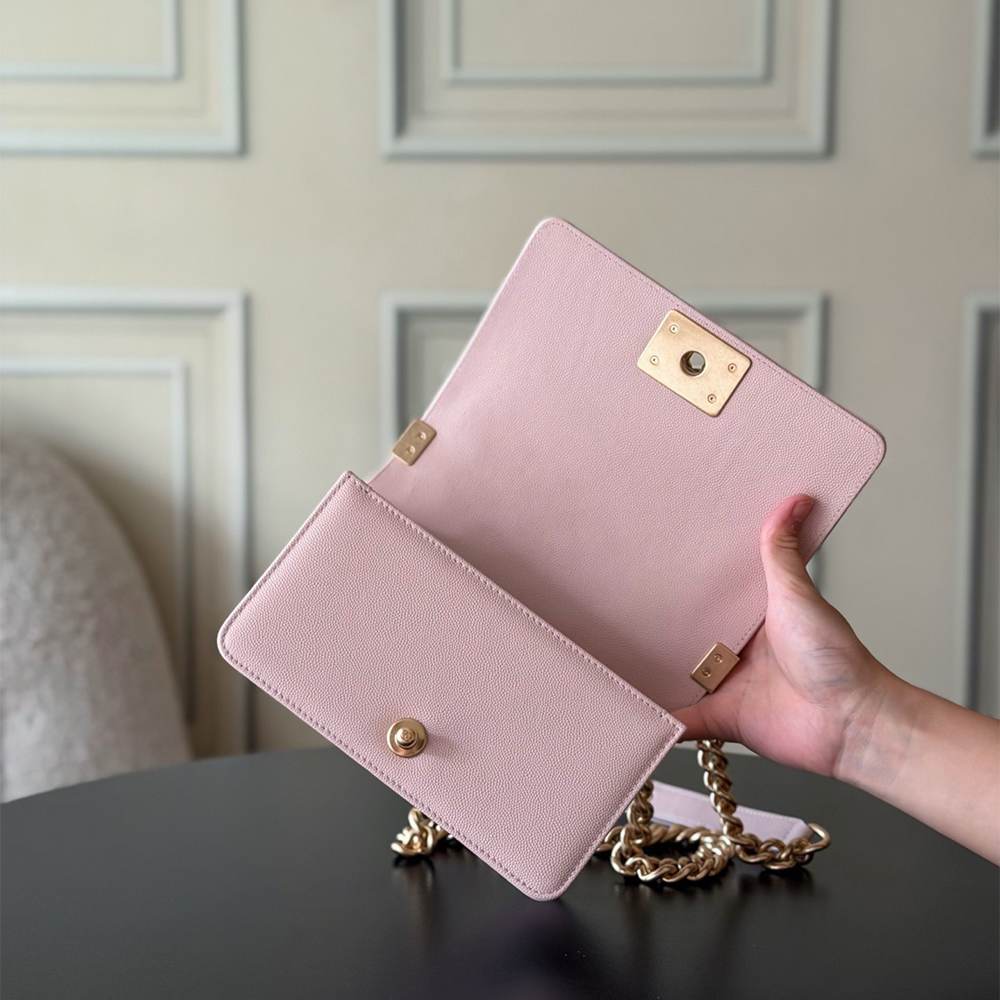 Ch**el Small BOY Ch**el Handbag(HIGH-END GRADE)