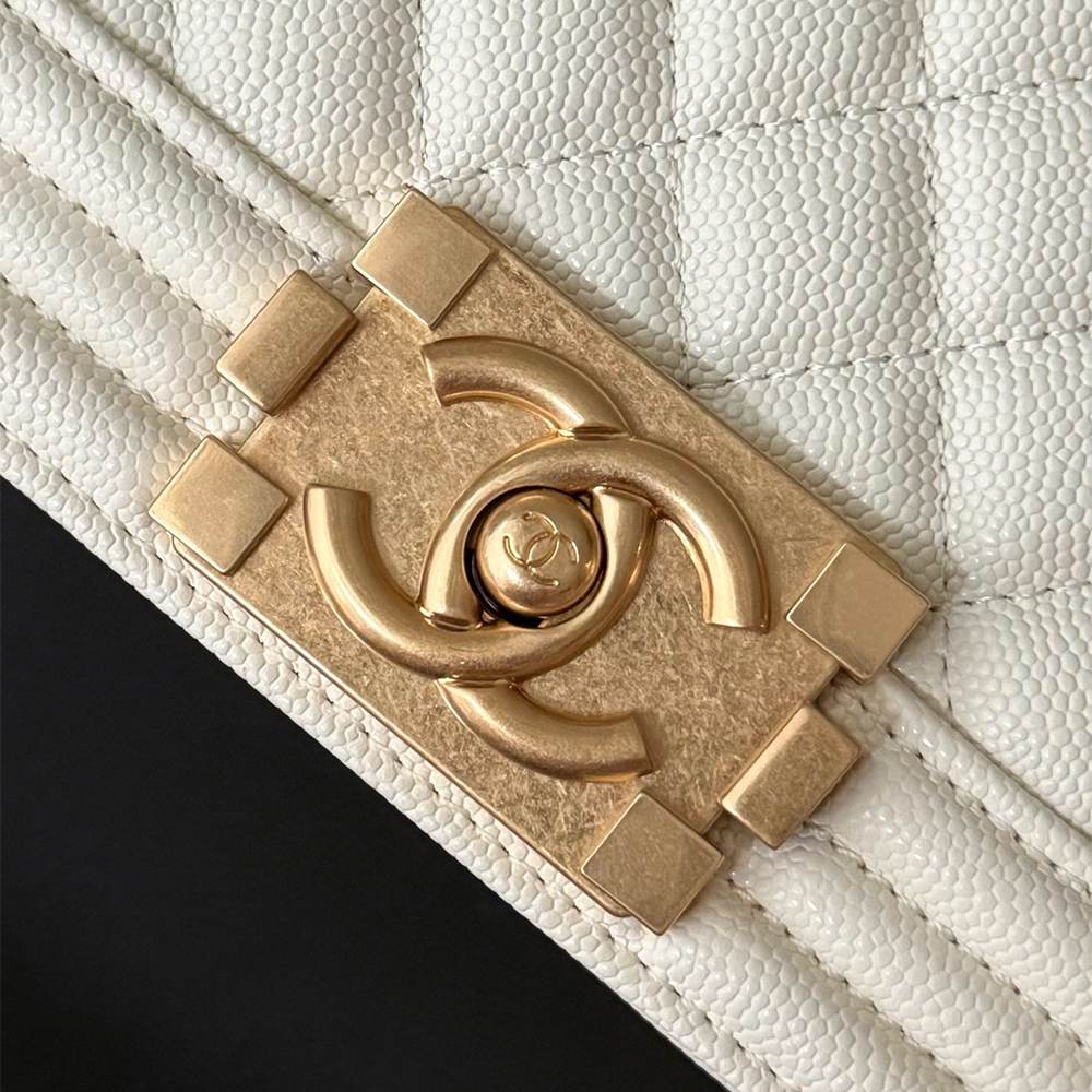 Ch**el Small BOY Ch**el Handbag(HIGH-END GRADE)