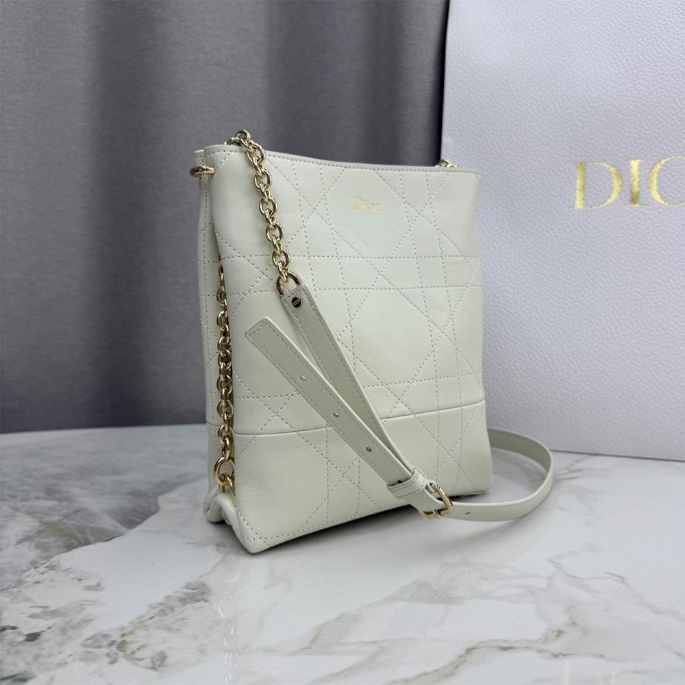 Small Vertical D10r Trianon Bag with Chain