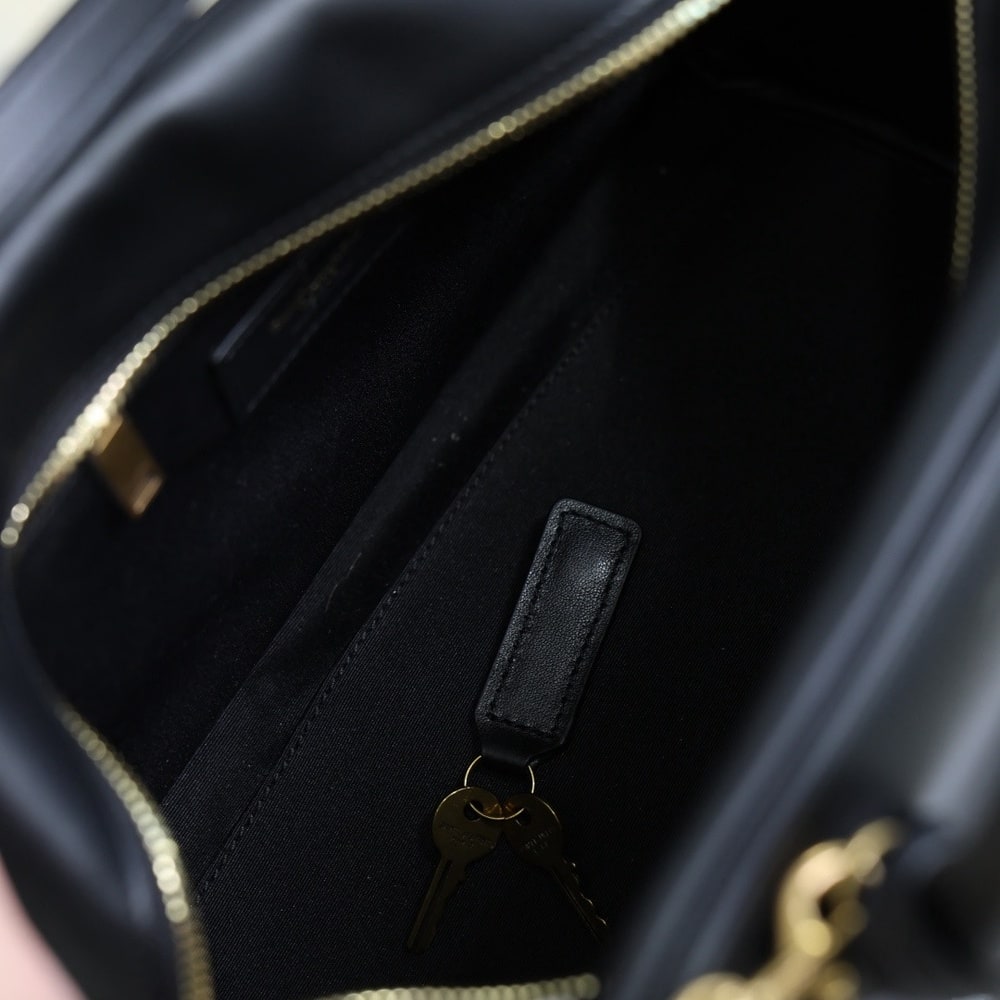 Y51 SAC DE JOUR boston in grained leather small(HIGH-END GRADE)