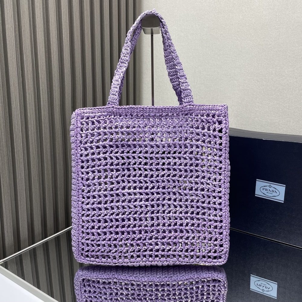 Pra*a Crochet tote bag(HIGH-END GRADE)