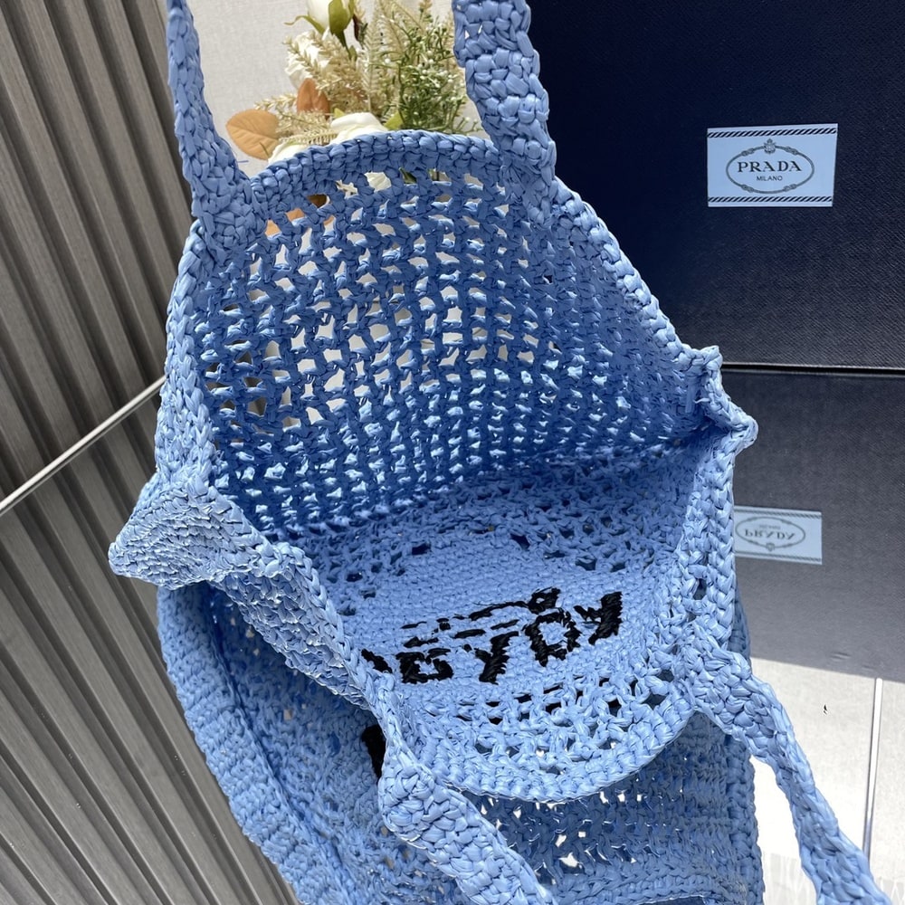 Pra*a Crochet tote bag(HIGH-END GRADE)